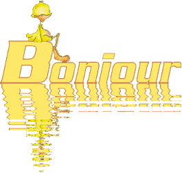 Gif animé bonjour